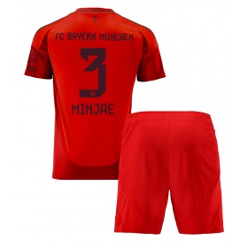 Bayern Munich Kim Min-jae #3 Heimtrikot 2024-25 Kurzarm (+ kurze hosen)